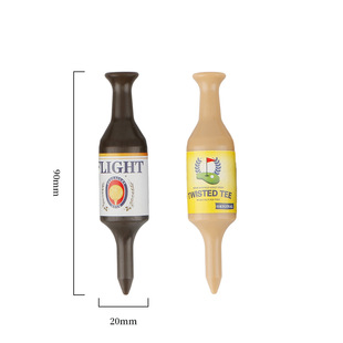 Golf 新款 Bottle Beer Tees跨境热销 高尔夫球钉创意啤酒杯Mini