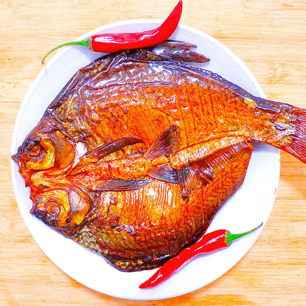 安公子酱板鱼湖南特产手撕鳊鱼整只香酥爆辣零食小吃即食包装包邮