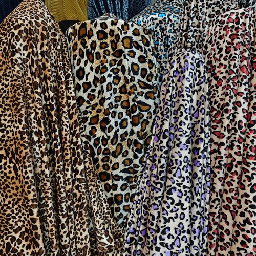金丝绒不倒绒服装面料旗袍
