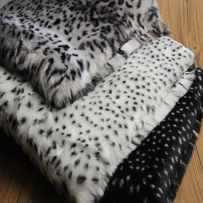 加厚兽耳发饰老虎豹纹皮草仿兔毛