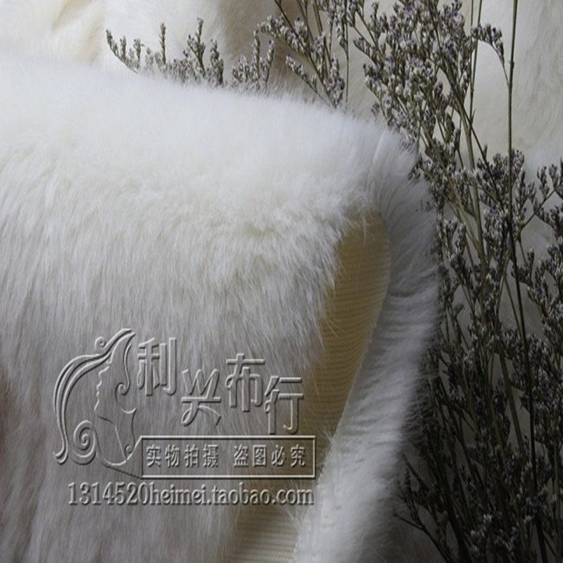 小毛皮仿水柔软柔软皮草服装布料图片