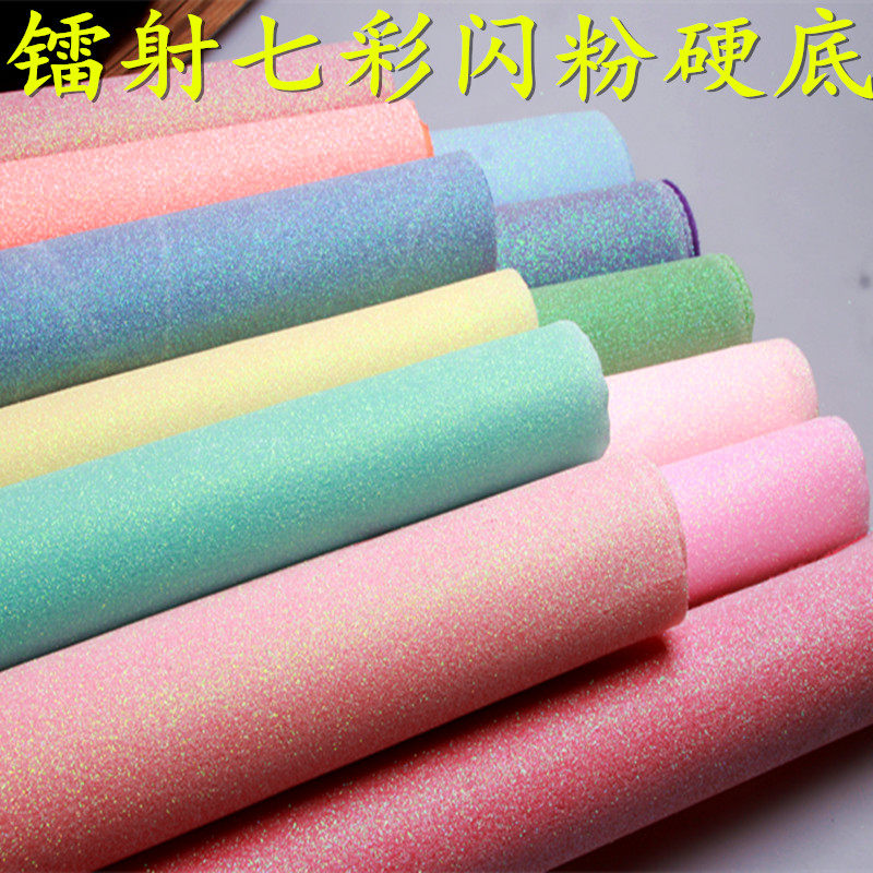 七彩格力特满版diy1米烫金布图片