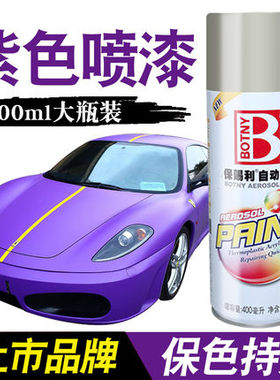 自动手喷漆深雪青色浅紫色紫罗兰浅粉色浅茶色二汽紫罗兰改色涂鸦