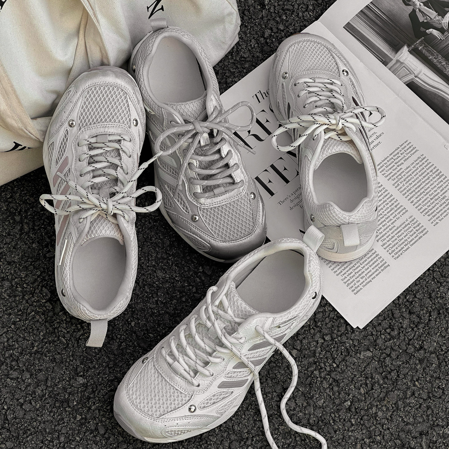 韩版原创小众百搭板鞋ins潮2026春季新款休闲小白鞋子韩版面包鞋