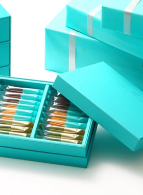 【现货新品】日本进口东京CAMPANELLA空气波浪三层巧克力饼干礼盒