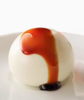 新品日本进口网红零食北海道牛奶果冻Bocca气球布丁4枚