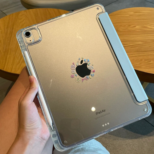 小熊天使贴纸Y折3折保护套