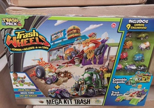 出口美国The Grossery Gang垃圾虫轨道怪兽车迷你车拼装轨道