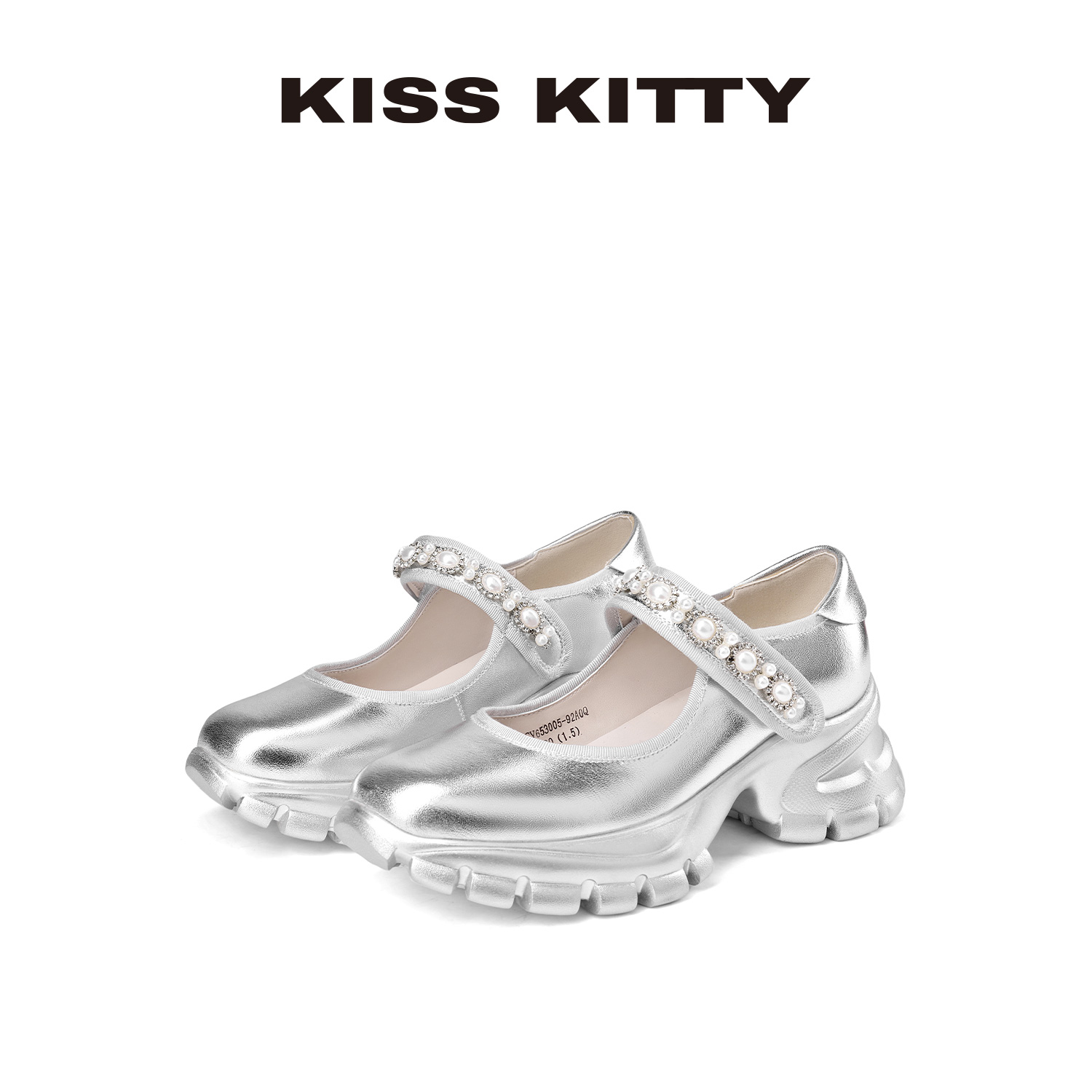 KISSKITTY厚底运动玛丽珍女鞋