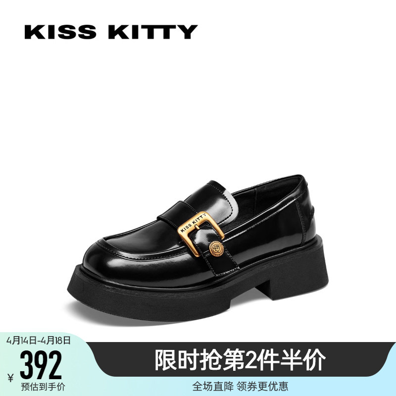 ��ɫ 34 KISSKITTY���¿�������СƤЬ�ָ�õ���ο�һ�ŵ�Ӣ�׷��ָ�Ь