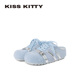 KISSKITTY厚底博肯鞋 羊皮垫 包头德训一脚蹬拖鞋 女外穿26春季 新款