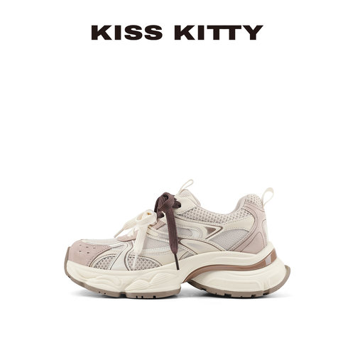 KISSKITTY复古厚底老爹鞋增高