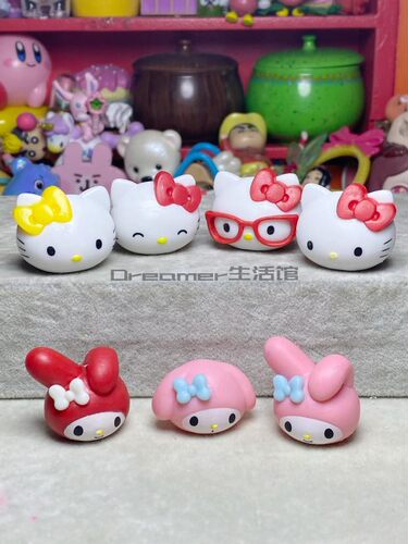 三L欧正版散货Kitty美乐蒂公仔头