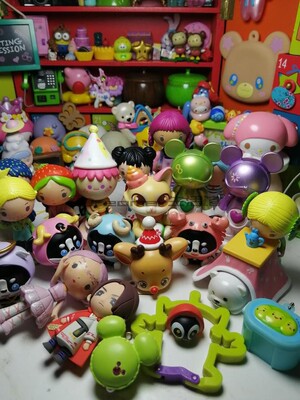 手作孤品迪s尼正版散货公仔食玩