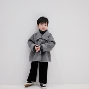 Lovinyanna童装 亲子款～万年经典黑色丝绒裤