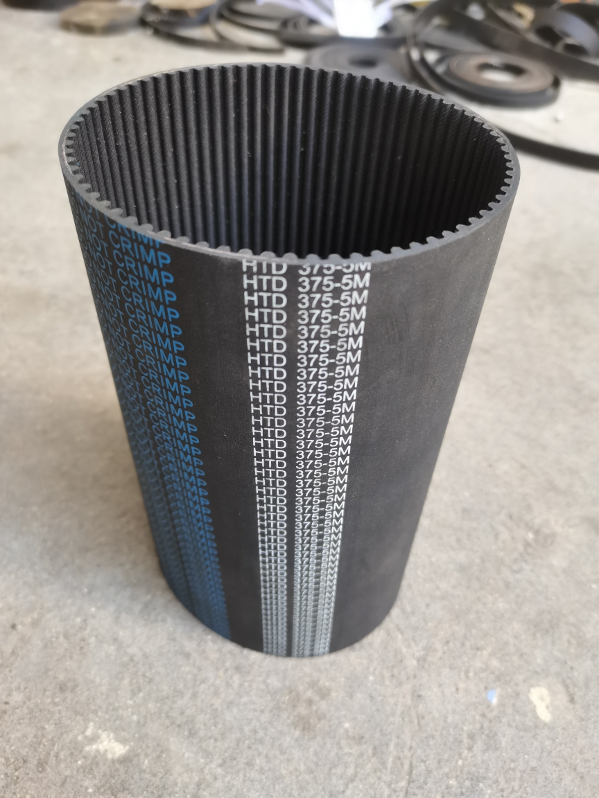 橡胶同步带HTD5M350385齿形皮带