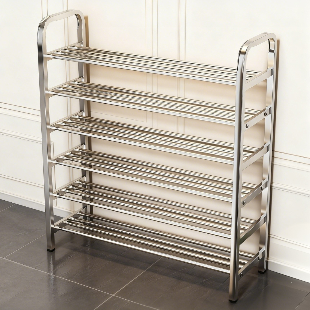 【居家好物】多层不锈钢鞋架！