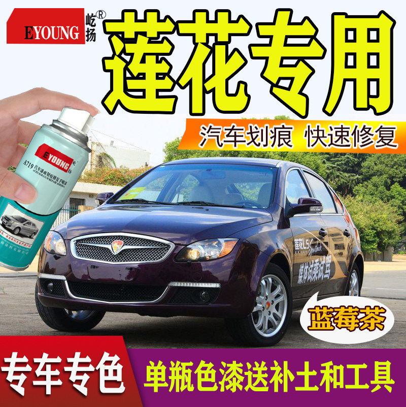 视频教程自喷漆莲花专用划痕修复