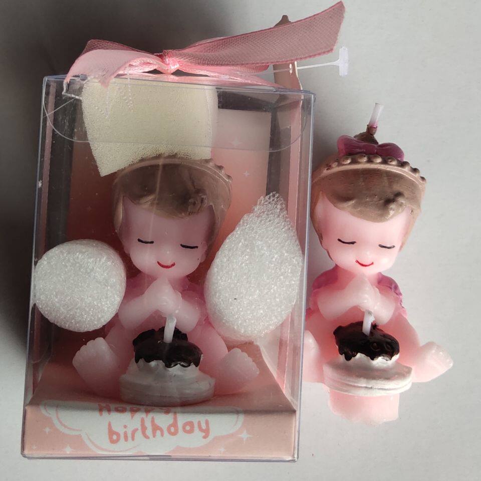 无烟祈福婴儿宝宝生日套餐蜡烛