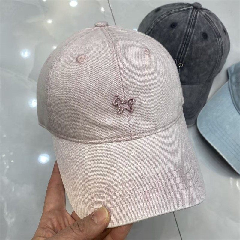 闪亮钻小马本命年水洗女式新年鸭舌网红休闲韩版软顶可调节棒球帽,服饰配件/皮带/帽子/围巾,帽子,淘宝优惠券,粉丝福利购,淘宝优惠卷