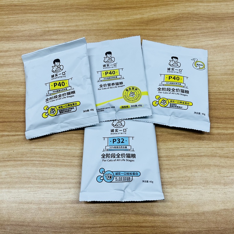 诚实一口P40猫粮试吃增肥发腮粮