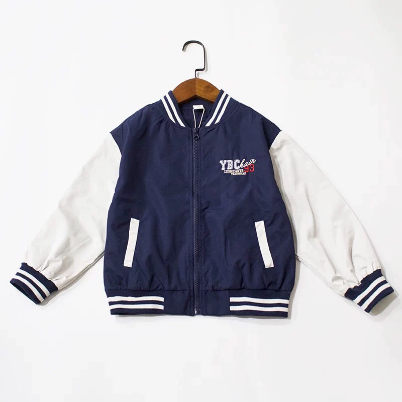 亏清no退换童依领春秋儿童外套棒球服夹克中性款帅气好穿有内衬