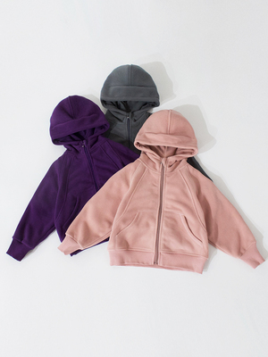 春秋冬季连帽洋气儿童外套