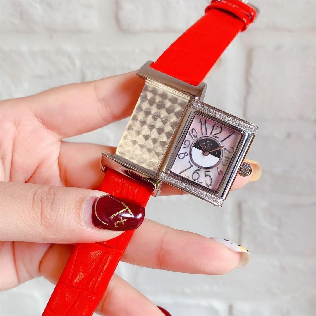 经典翻转系列高级女士腕表方形