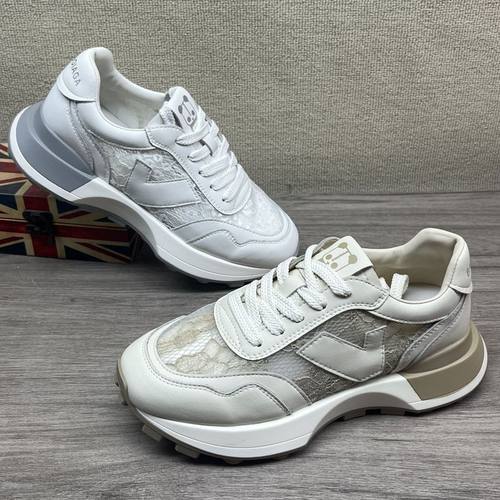 商场正品舒适阿甘鞋子春夏新款蕾丝边防滑小蛮腰透气时尚百搭女鞋