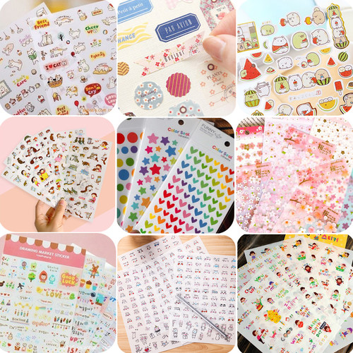 小贴纸可爱韩国手帐透明价格 小贴纸可爱韩国手帐透明图片 星期三