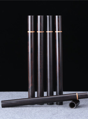 黑檀木镶实木筒黄杨木拔口线香平头线香管实木香插桶香薰桶管桶