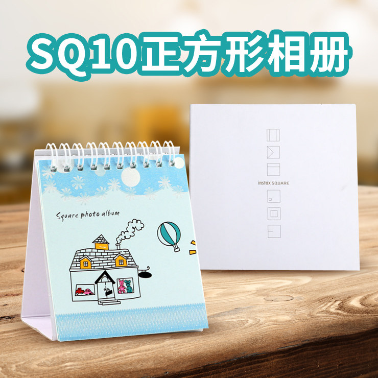 FUJIFILM SQ6 10 20 POLAROID ALBUM THIS SQUARE PHOTO PAPER SPECIAL CREATIVE DESKTOP CUTE CARTOON ALBUM
