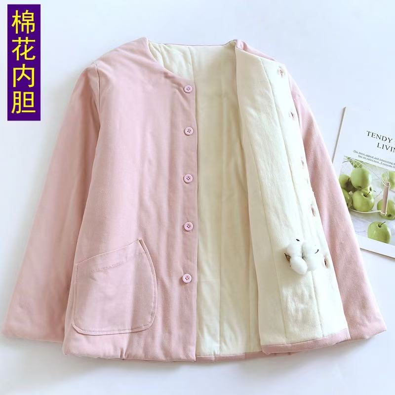 女士新疆长绒棉花保暖棉袄棉衣