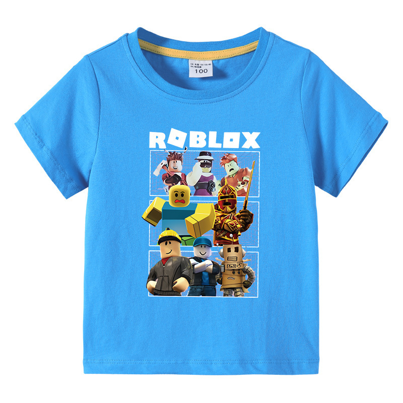 Roblox虚拟世界短袖圆领儿童T恤