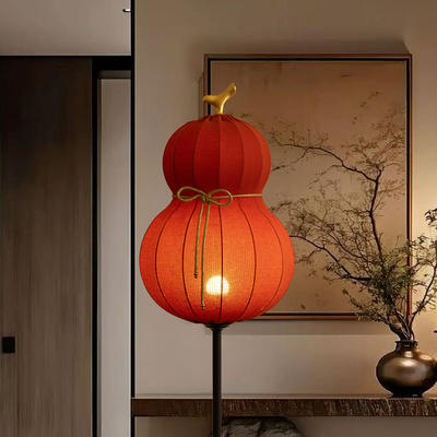 落地灯客厅沙发旁边高级感创意