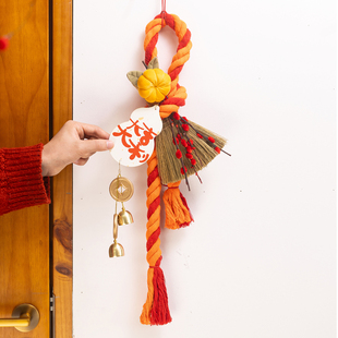 2026新年装饰挂件创意入户门挂客厅墙上挂饰马年过年春节布置礼物