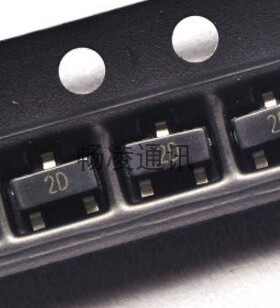贴片三极管 MMBTA92 2D A92 丝印2D SOT23 PNP （3K装）