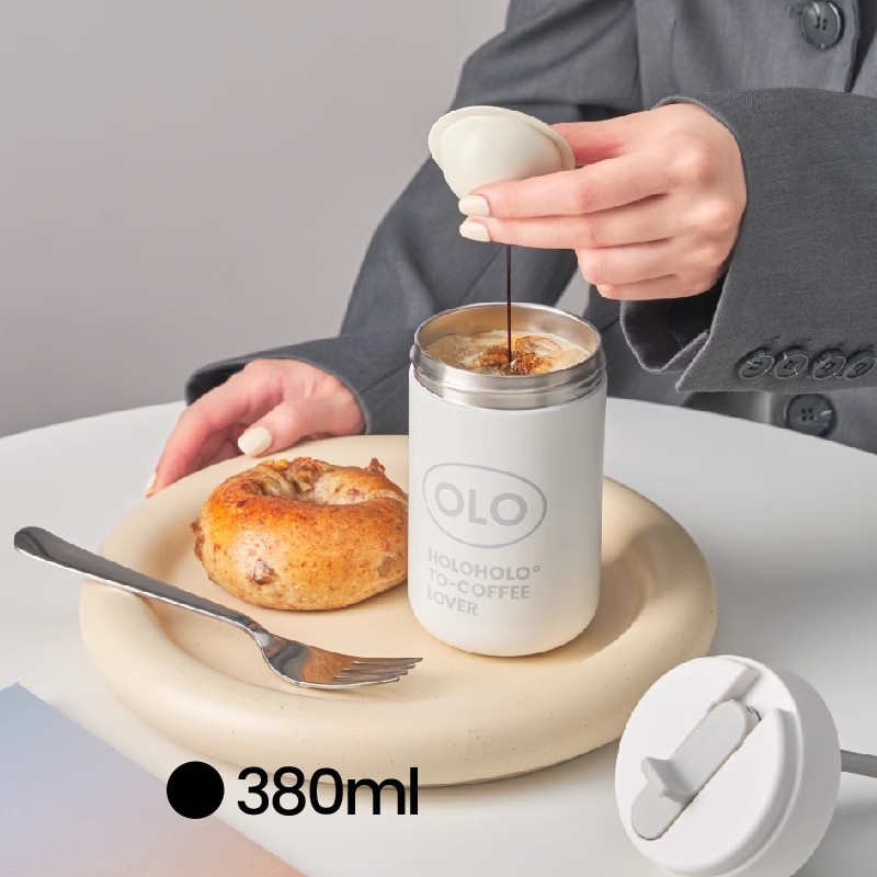 holoholo吸管杯316不锈钢便携