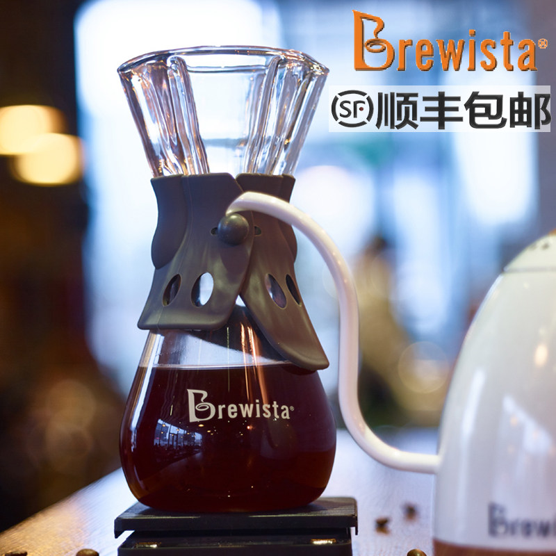Bonavita-pro-Brewista手冲咖啡壶耐高温玻璃滤杯分享壶500ml