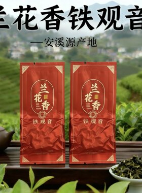 新茶福建安溪正味花香铁观音茶叶