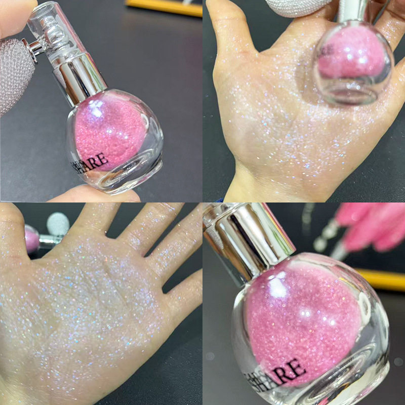 身体高光闪粉喷雾 闪亮珠光偏光喷粉 喷手臂头发锁骨新娘妆舞台妆