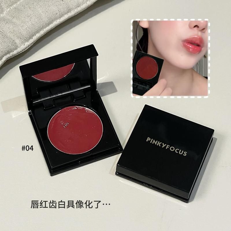 柔润微彩唇颊多用膏自然裸妆素颜显白韩系显嫩单色腮红口红多用膏