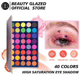 BEAUTY GLAZED 40色吉他眼影珠光土豆泥舞台化妆cos妆网红眼