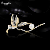 法国Eternelle波西米亚风胸针配饰 简约胸花气质大衣秋冬领针装 饰