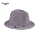 法国Eternelle奥地利水晶遮阳帽 优雅帽子女渔夫帽名媛小礼帽 法式
