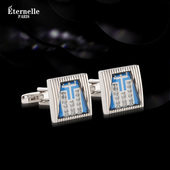 袖 法国Eternelle袖 钉男友生日礼物 衬衫 扣子商务西装 扣轻奢 法式