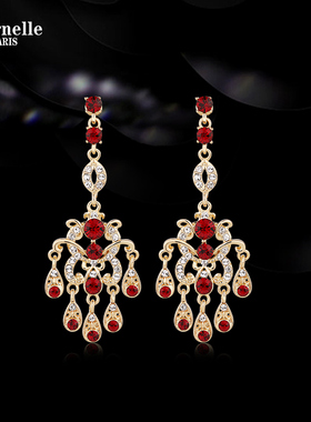 法国Eternelle欧美原创设计耳环女气质网红百搭高级感复古风耳饰