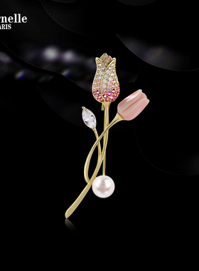 Eternelle法国永恒波希米亚风胸针女高档小众设计感胸花配饰礼物