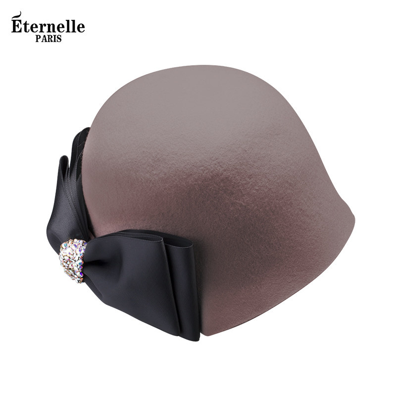 法国Eternelle韩版小清新百搭渔夫阳帽羊毛镶钻秋季保暖帽网红帽,服饰配件/皮带/帽子/围巾,帽子,淘宝优惠券,粉丝福利购,淘宝优惠卷