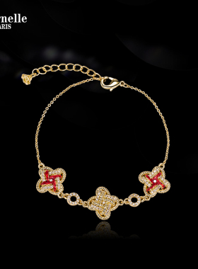 [国潮设计]Eternelle法国永恒缘结手链高级感中国结手饰龙年礼物